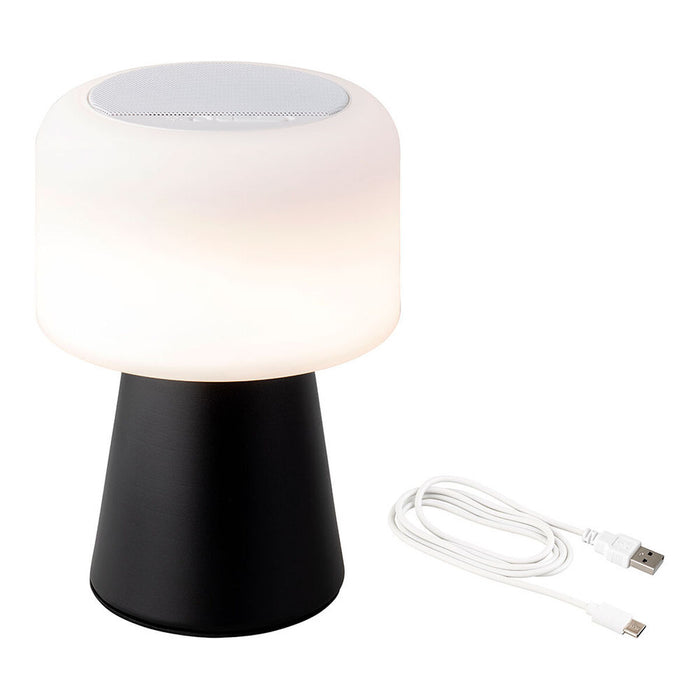 Lampe de Table LED Lumineo 894415 Noir Rechargeable