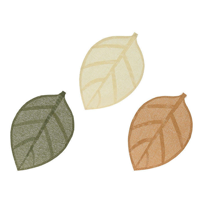 Salvamantel EDM Fibra natural 30 x 46,5 cm Hoja de planta