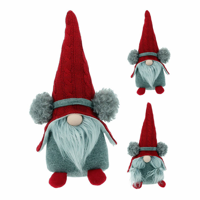 Adorno Navideño BASIC & CO Rojo Gnomo 19 X 13 X 39 CM