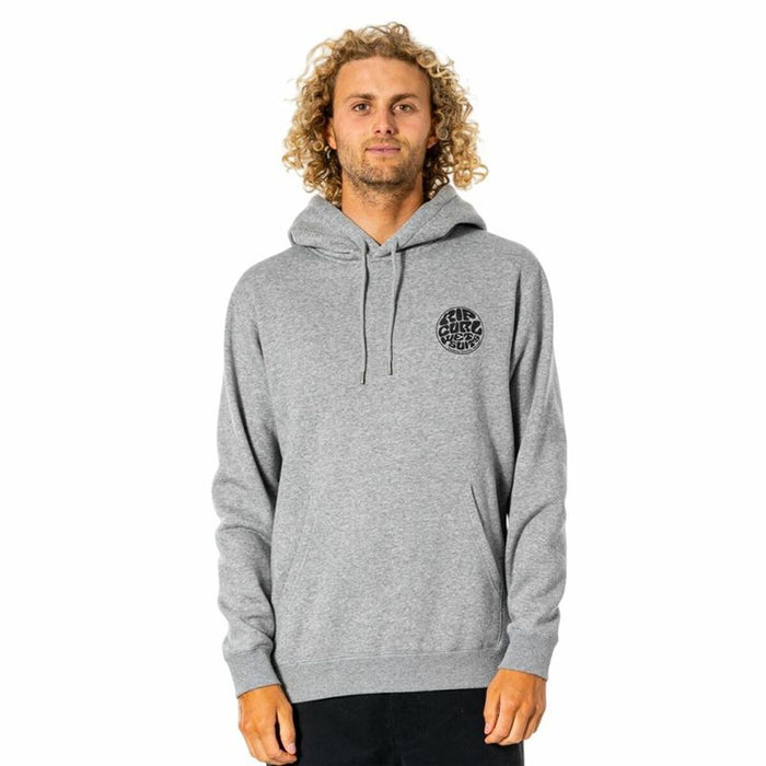 Sudadera con Capucha Hombre Rip Curl Wetsuit Icon Gris