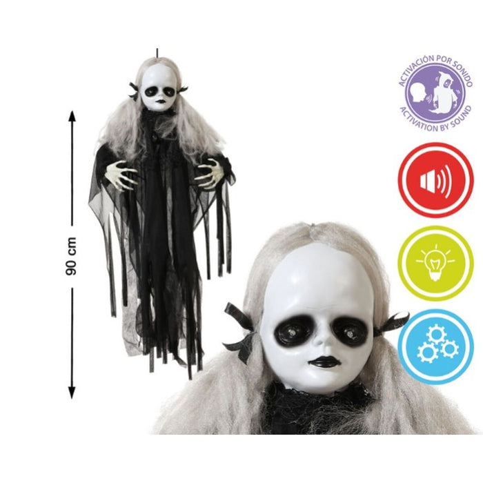 Decoración para Halloween 90 cm Blanco