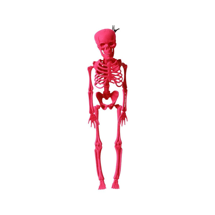 Décoration d'Halloween 40 cm Rose Squelette