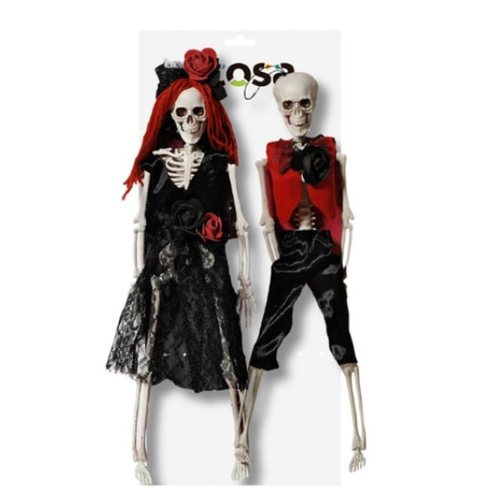Décoration d'Halloween Squelette 45 x 20 cm