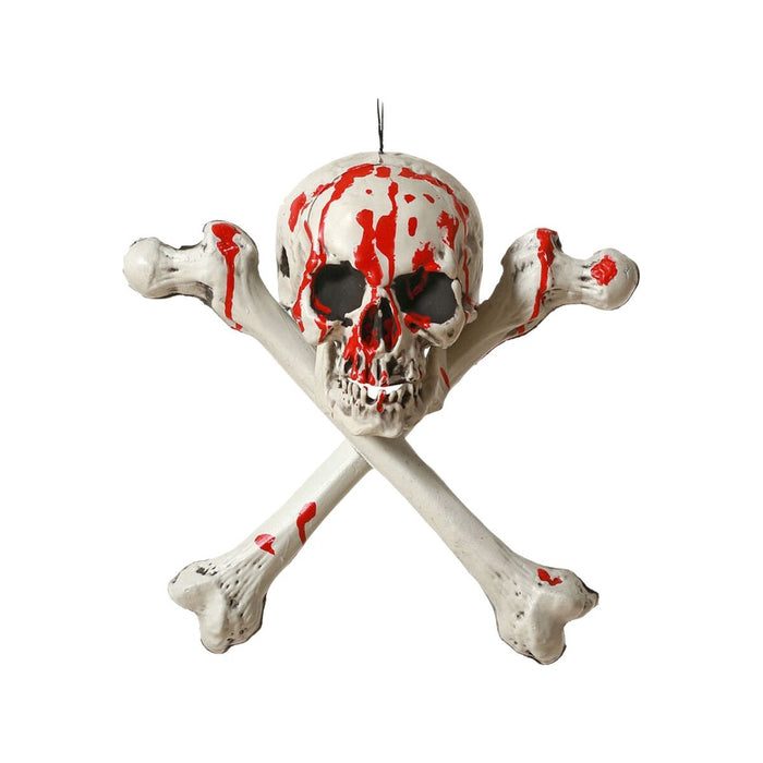 Décoration d'Halloween Crâne 36 x 36 cm