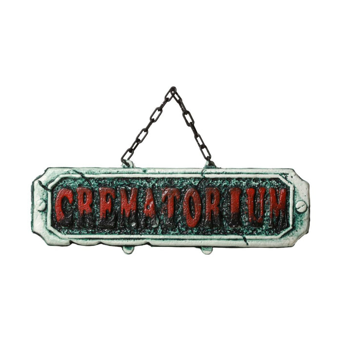Décoration d'Halloween Crematorium 41 x 10 cm