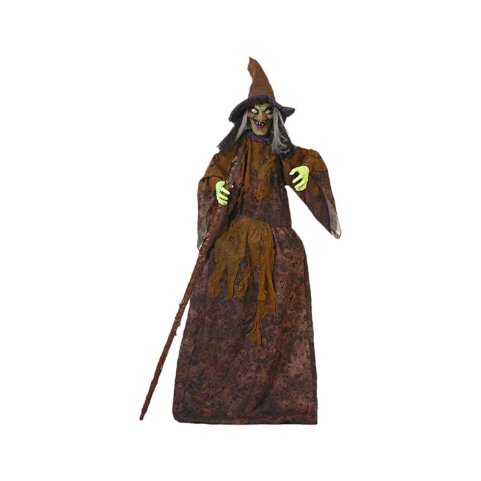 Décoration d'Halloween Sorcière 160 cm