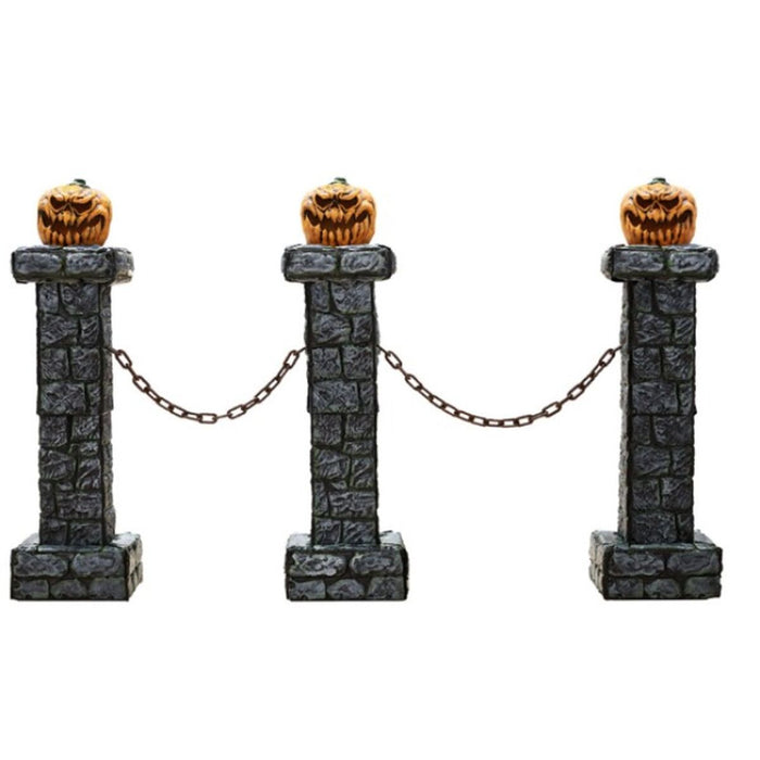 Decoración para Halloween 200 x 175 x 46 cm Naranja (3 Piezas) (3 Unidades)