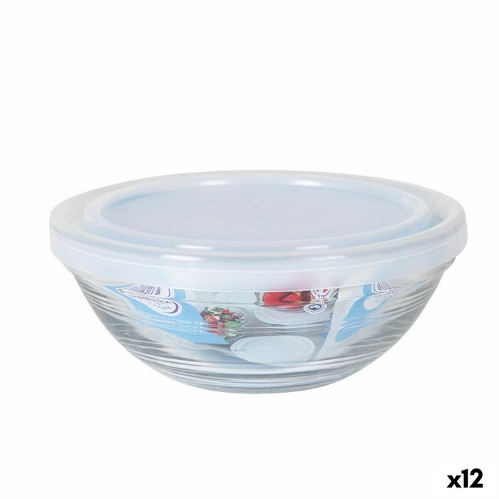 Panier-repas rond avec couvercle Duralex FreshBox 310 ml (12 Unités)  