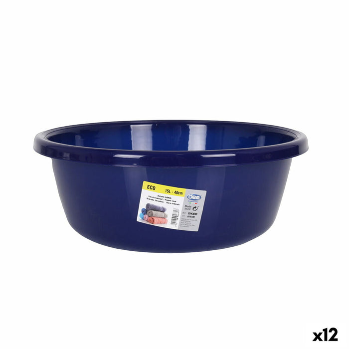 Washing-up Bowl Dem Eco 41 x 16 cm Circular Blue