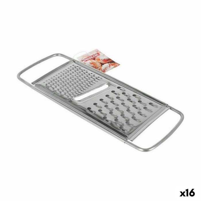 Mandolina-Rallador Quttin 3 en 1 10,5 x 26 cm (16 Unidades)