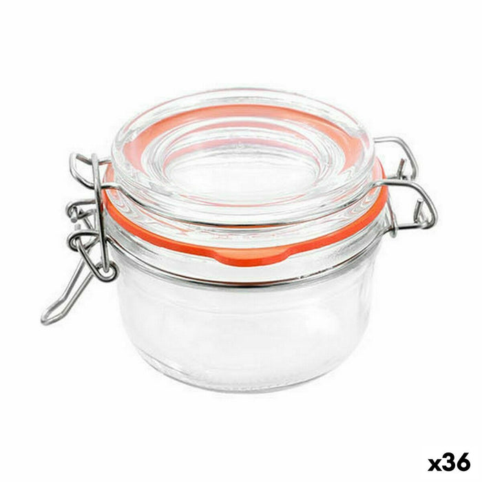 Tarro La Mediterránea Hermético Vidrio 150 ml (36 Unidades)