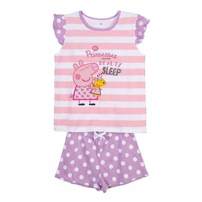 Pijama Infantil Peppa Pig Rosa
