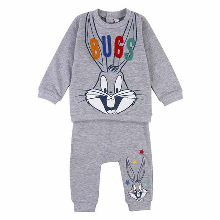 Baby's Tracksuit Looney Tunes Grey