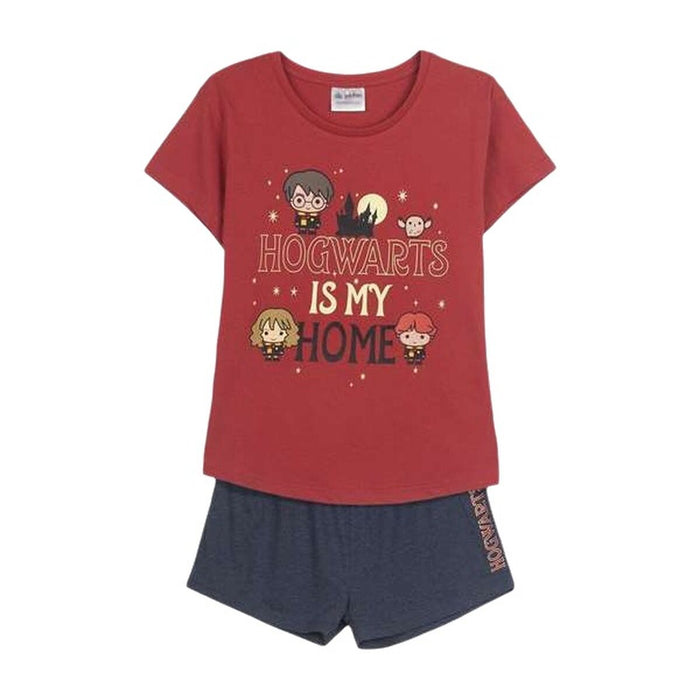 Pijama Harry Potter Rojo Oscuro