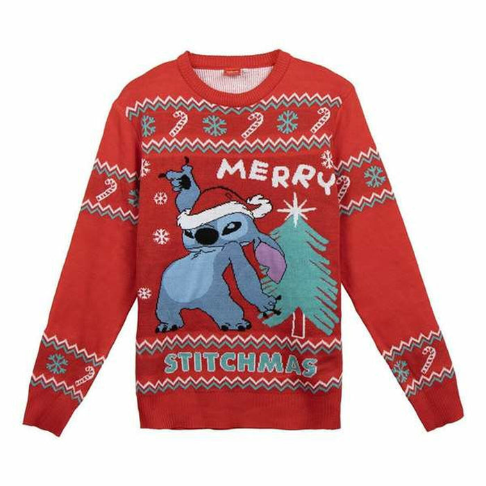 Jersey Mujer Stitch Rojo