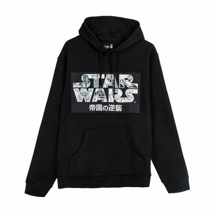 Sudadera con Capucha Unisex Star Wars Negro
