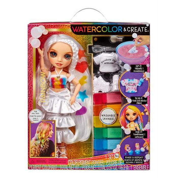 Muñeca MGA Rainbow High WaterColor & Create 22 cm
