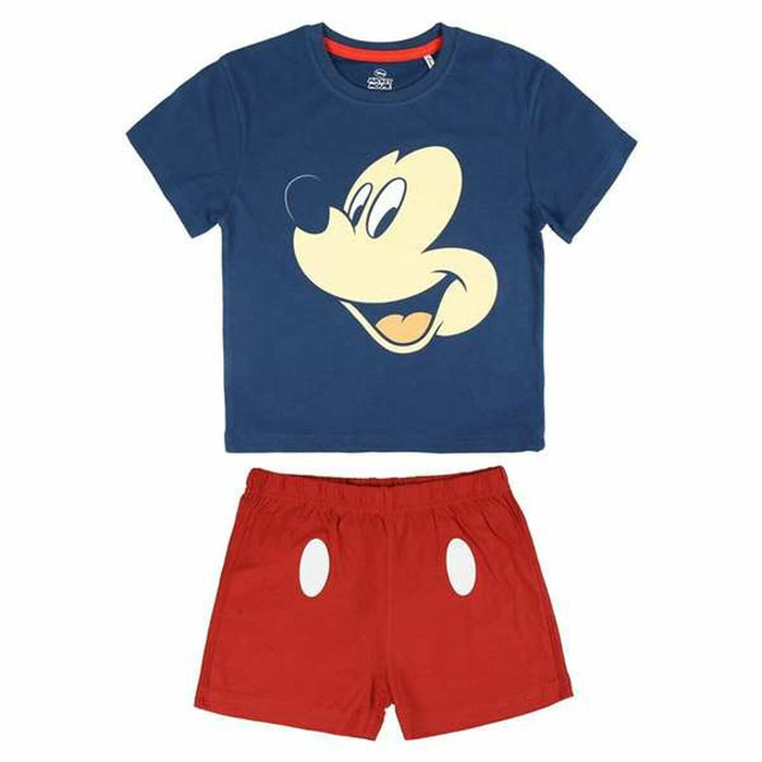 Pijama Infantil Mickey Mouse Azul oscuro