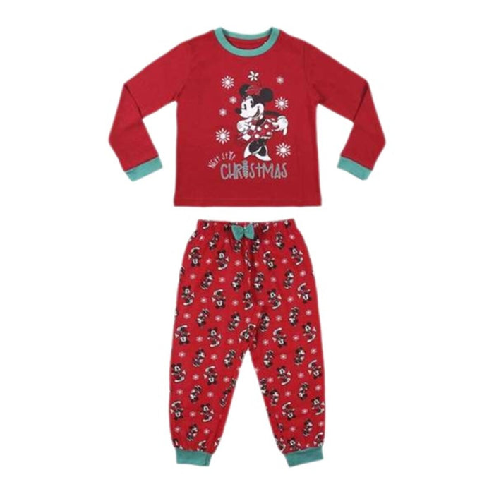Pijama Infantil Mickey Mouse Rojo 8 Años