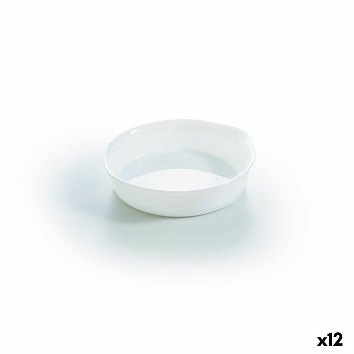 Teglia Luminarc Smart Cuisine Bianco Vetro Ø 14 cm Bassa (12 Unità)