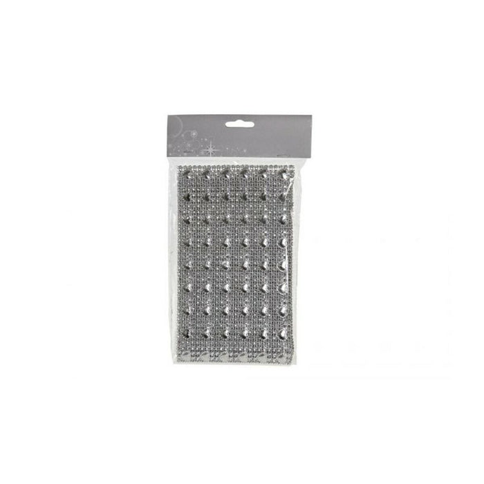 Guirnalda de Navidad DKD Home Decor Dorado Plateado PVC 150 x 12 x 0,1 cm