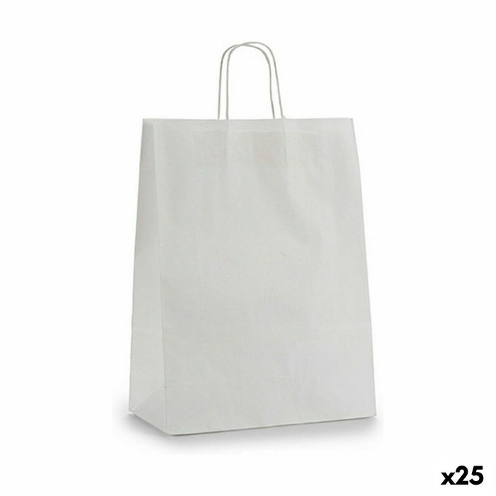 Paper Bag Pincello 32412 White 32 X 12 X 50 cm (25 Units)