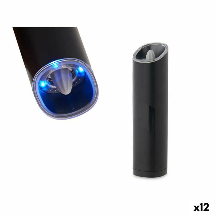 Molinillo Eléctrico Kinvara KYMQ-A Negro Cerámica Acero ABS AS 5,2 x 20,3 x 5,2 cm Luz LED (12 Unidades)