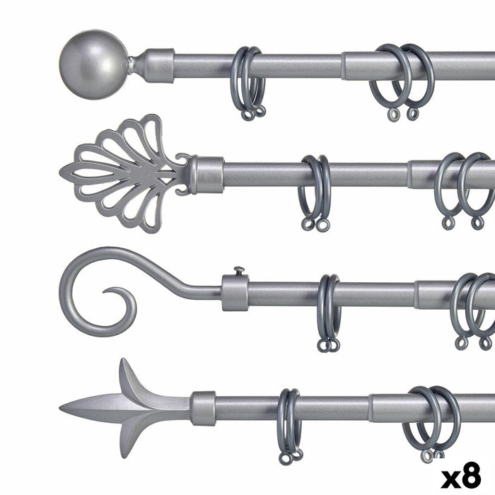 Barra para Cortinas Gift Decor Extensible (8 Unidades)