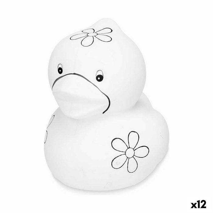 Paint Your Own Money Box Pincello Ceramic Duck 9,2 x 12 x 10,2 cm 9 x 12 x 10,2 cm 9 x 12 x 9,2 cm 11 x 12 x 9,5 cm (12 Units)
