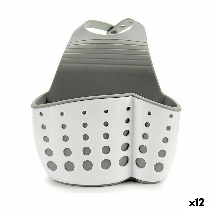 Portaspugne da lavandino Kinvara CC13603 Caucciù polipropilene 15 x 11,5 x 8 cm (12 Unità)