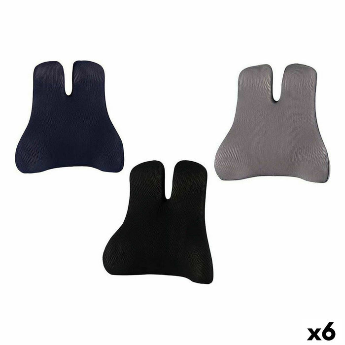 Almohadilla Ergonómica Lumbar 47 x 14 x 47 cm Función memoria (6 Unidades)