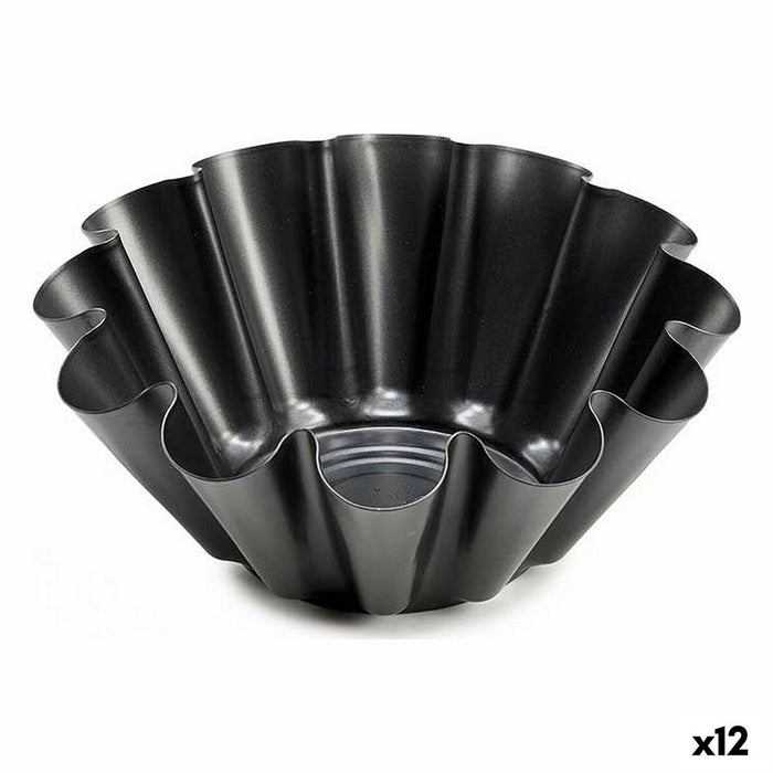 Stampo per Budino Kinvara 83009 Grigio scuro Acciaio 23 x 8,2 x 23 cm (12 Unità)