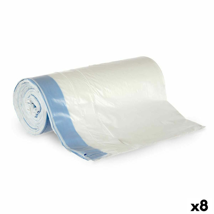 Rubbish Bags Mascow White Polyethylene 90 x 40 cm 5,5 x 5,5 x 14,5 cm Sandpit (8 Units)