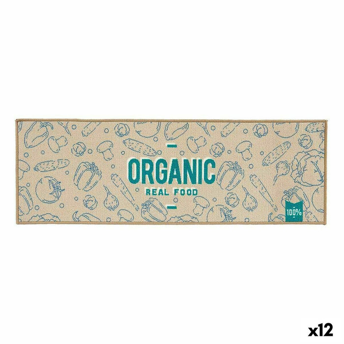 Alfombrilla Kinvara Organic Beige 40 x 120 cm Multiusos (12 Unidades)