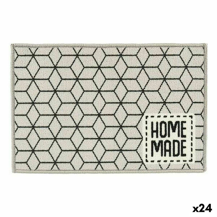 Alfombrilla Kinvara Home Made Gris 40 x 60 cm Multiusos (24 Unidades)