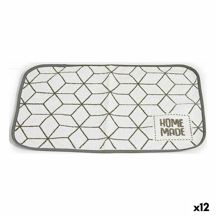 Salvamantel Kinvara 9999 Blanco Gris 33 x 0,3 x 48 cm (12 Unidades)