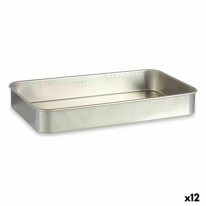 Rustidera Kinvara 100154 Plateado Aluminio 28,5 x 6,5 x 46 cm (12 Unidades)