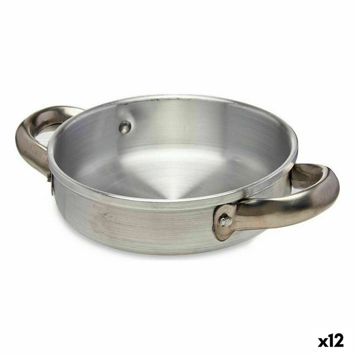 Sartén Kinvara 100109 Plateado Aluminio (12 Unidades)