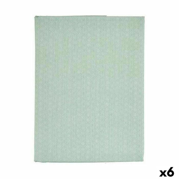 Mantel Kinvara ESTRELLA-M Verde Claro Loneta 140 x 180 cm Antimanchas Estrella (6 Unidades)