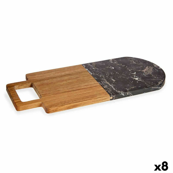 Cutting board Kinvara Black 18 x 1,5 x 38 cm (8 Units)