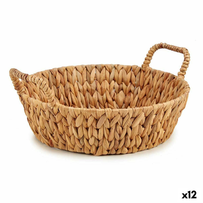 Centro de Mesa Gift Decor SF19025 SF19025 Marrón Metal Natural Jacinto de agua 39,5 x 16,5 x 35 cm (12 Unidades)