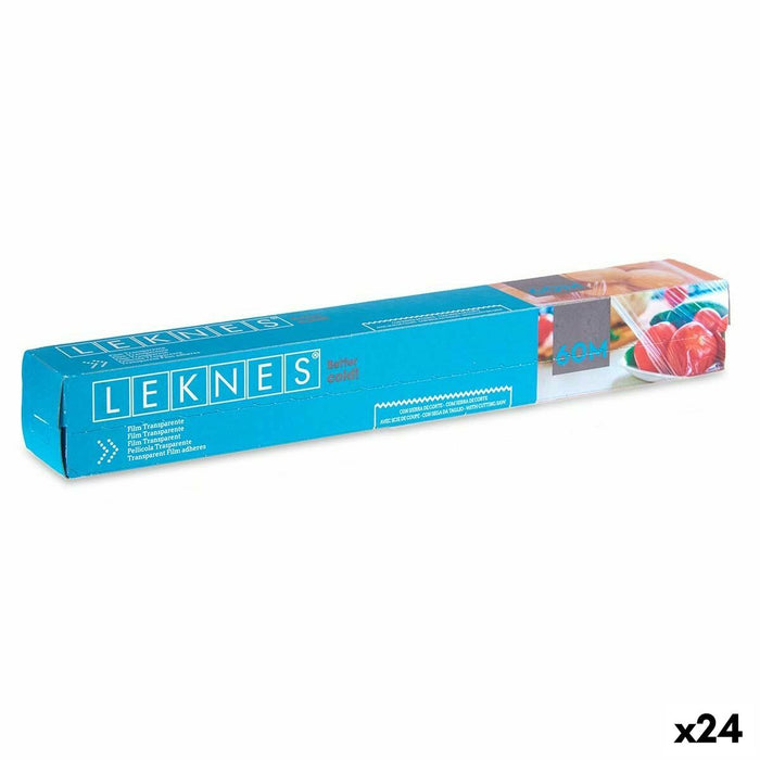 Clingfilm Leknes Transparent Polyethylene 8 mm 60 m 3,6 x 3,6 x 30,7 cm (24 Units)