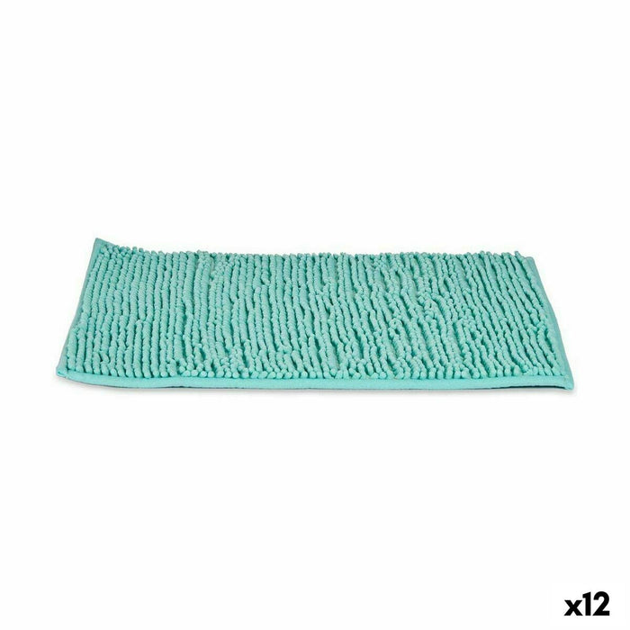 Tapis de bain Berilo DJ/9 Turquoise 59 x 40 x 2,5 cm (12 Unités)