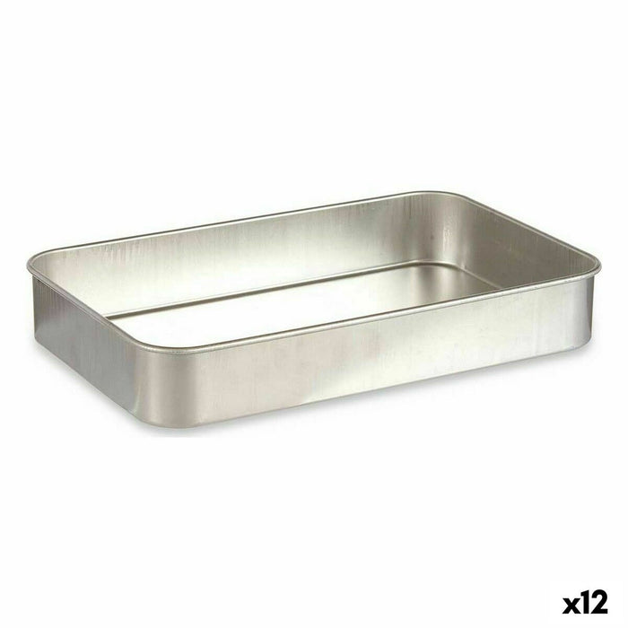 Rustidera Kinvara 100153 Plateado Aluminio 41 x 6,5 x 26 cm (12 Unidades)