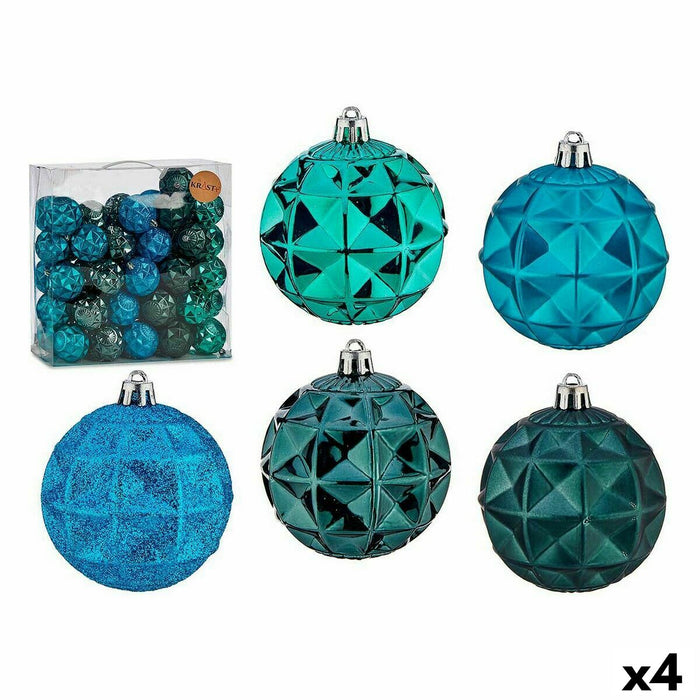Set de Bolas de Navidad Krist+ Turquesa (4 Unidades)