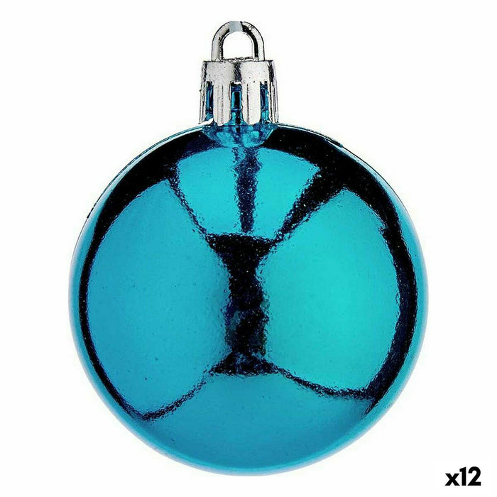 Set de Bolas de Navidad Krist+ Azul Plástico (12 Unidades)