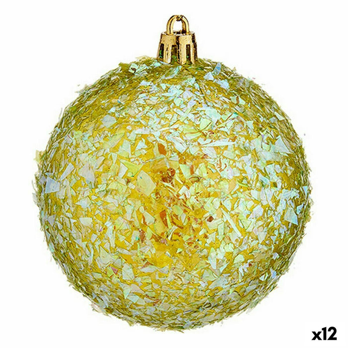 Set de Bolas de Navidad Krist+ Verde Plástico (12 Unidades)