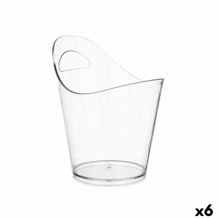 Secchiello per il ghiaccio Kinvara CN-IB-5L Trasparente Plastica 5 L 25 x 29,5 x 20 cm (6 Unità)