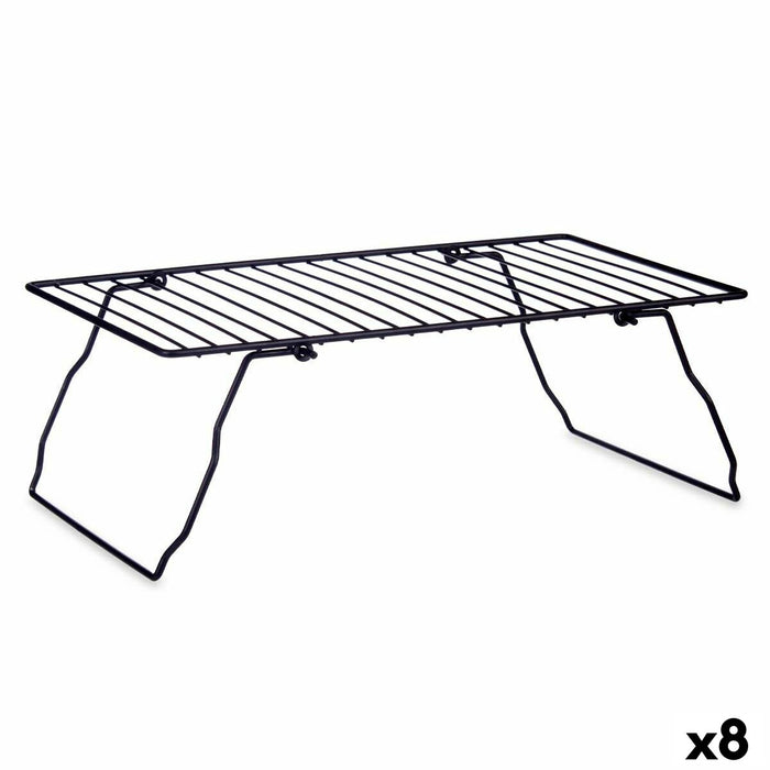 Folding Shelf Kinvara W4172P-350 PDQ Black 37.5 x 23 x 13 cm (8 Units)