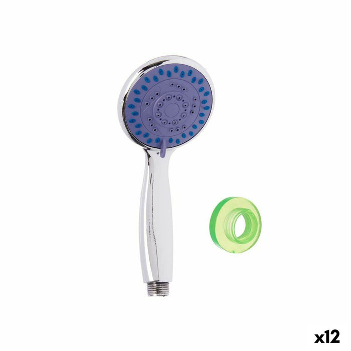 Shower Rose Berilo 178 Purple Silver Metal 8,5 x 20 x 8,5 cm (12 Units)